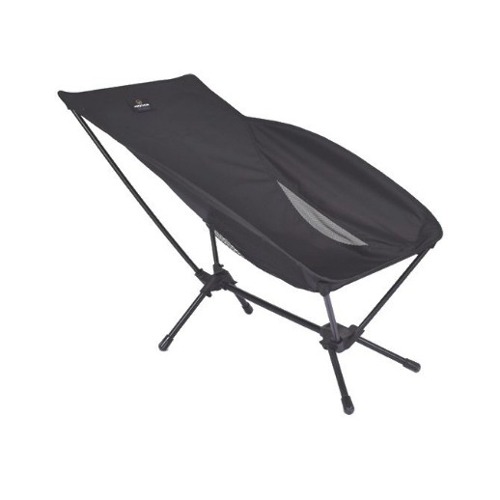 몬테라 안체어 블랙 캠핑 백패킹 낚시 차박 피크닉 접이식 경랑 릴렉스 의자